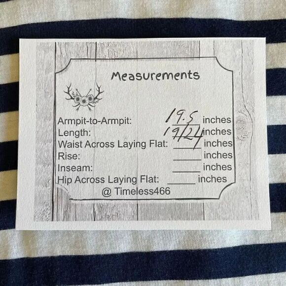 2 for $30 Michael Kors Stripes Front Knot Short Sleeves Soft High Low L # 1373 - Picture 12 of 12